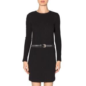 Burberry Designer patent leather belt with gold-tone buckle 38" NEW!